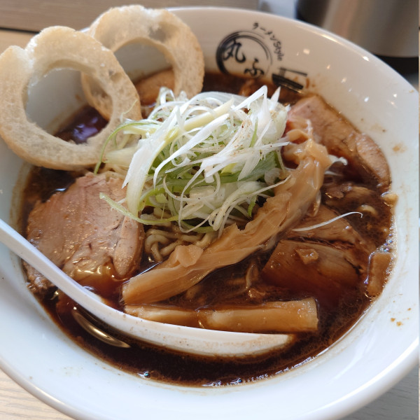 「さばブラック醤油」@ラーメンStyle 丸ふの写真