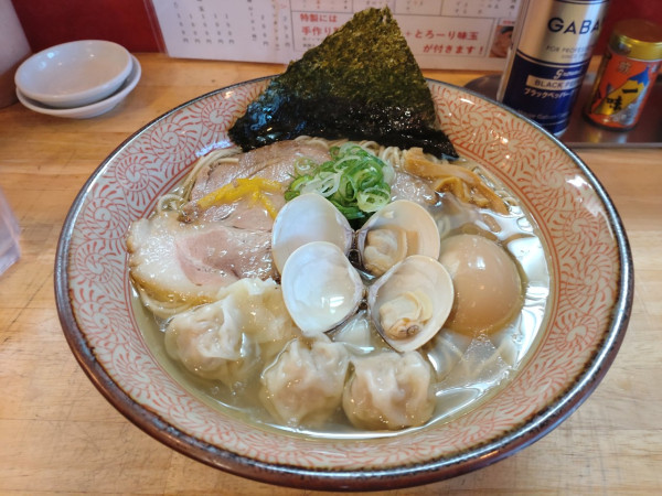 「特製蛤の塩そば」@Ramen611の写真