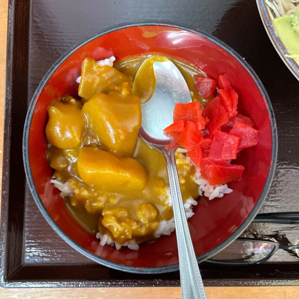 「カレー丼」@亀島の写真