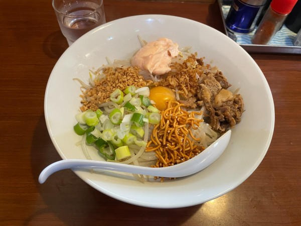 「まぜそば（限定）」@メガガンジャの写真