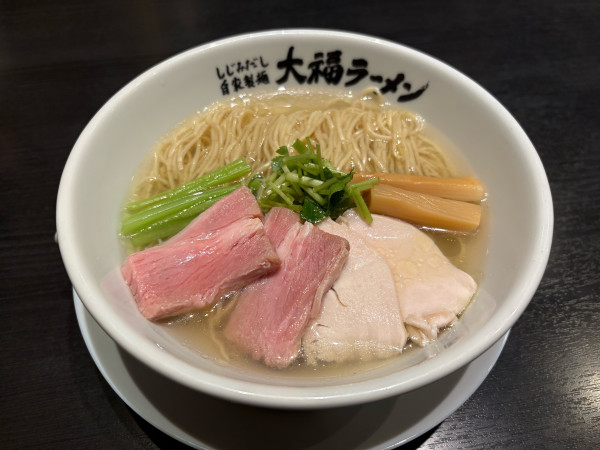 「しじみラーメン・塩」@大福ラーメンの写真