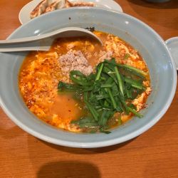 タンタン麺中辛　ひき肉ダブル　ニラダブル