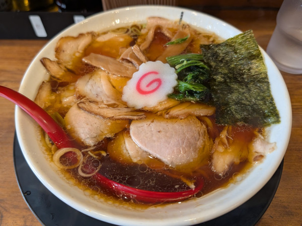「生姜醤油チャーシュー麺（1,080円）」@新潟長岡生姜醤油らーめん みずさわ 大宮西口店の写真