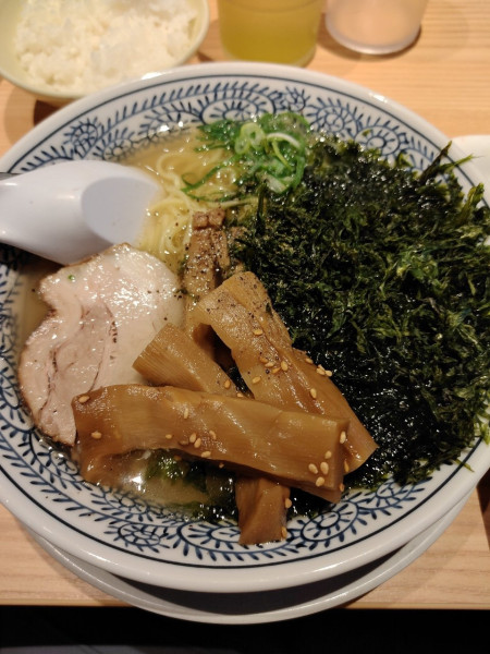 「磯海苔塩ラーメン」@丸源ラーメン 大泉学園店の写真