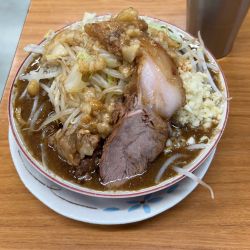 漢の豚らーめん(濃厚煮干し味)1000円