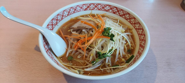 「味噌ラーメン」@ラ－メンめん丸 竜王店の写真