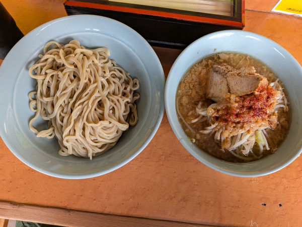 「つけ麺、中」@立川マシマシ ロイヤルスープの写真