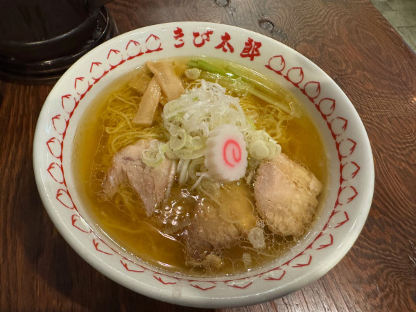 「鶏そば」@醤油らーめん きび太郎の写真