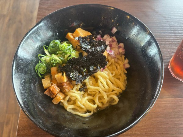 「油そば醤油」@油そば専門店 あぶらまみれの写真