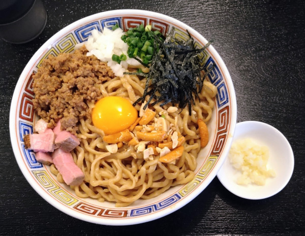 「ジャンク鴨まぜそば【限定】」@麺堂にしき 西武新宿店の写真