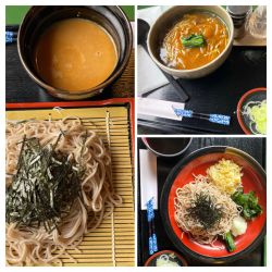 とろろそばカレー南蛮冷やしおろし