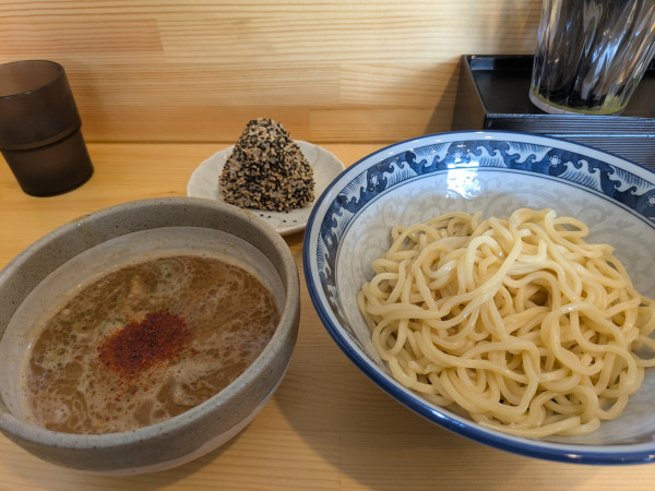 「つけ麺（大盛）」@中華そば 坂井田 一宮奥町店の写真