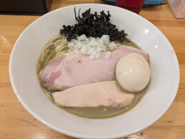 「濃厚煮干らーめん」@煮干らーめん 川むらの写真