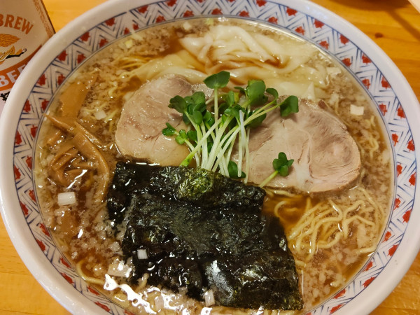 「ワンタンそば」@支那そば 晴弘の写真