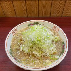 ラーメン中盛りコッテリネギ増し
