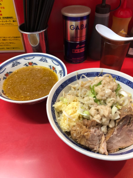 「限定　塩つけ麺」@ジャンプの写真