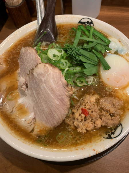 「台湾チャーシューめん(半熟玉子)」@藤一番 錦店の写真