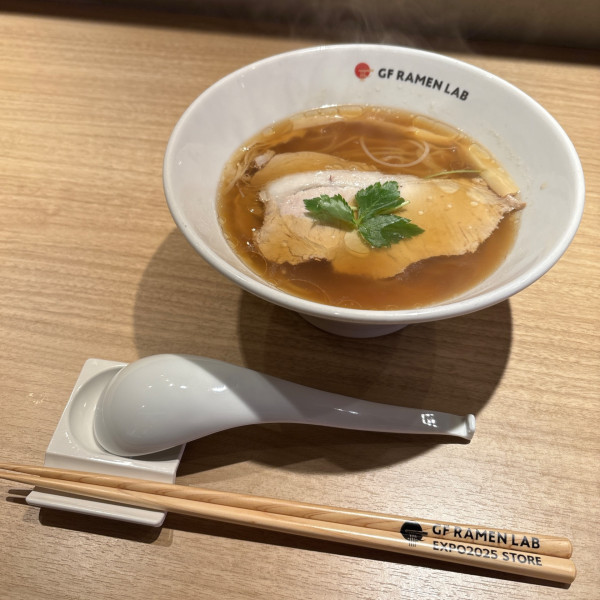 「GFしょうゆラーメン」@GF RAMEN LAB 大阪・関西万博店の写真