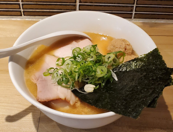 「特製濃厚鶏白湯そば」@濃厚鶏そば まつりの写真