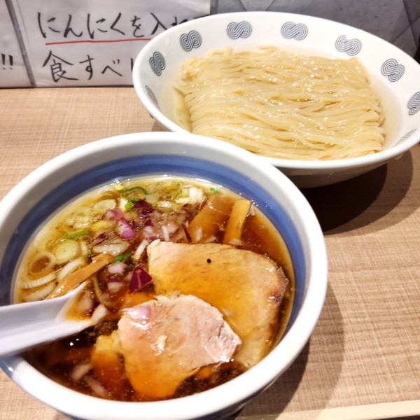 「温つけ汁（中華スープ）並（￥1,000）」@富喜製麺研究所 五反田店の写真