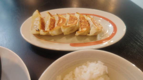 「ギョーザライスセット」@幸楽苑 飯能店の写真