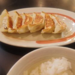 ギョーザライスセット