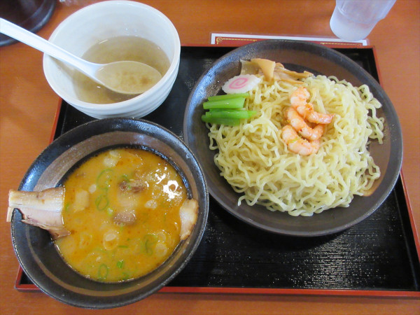 「エビ味噌つけ麺（890円）」@野菜らーめん 幸楽苑 青梅店の写真