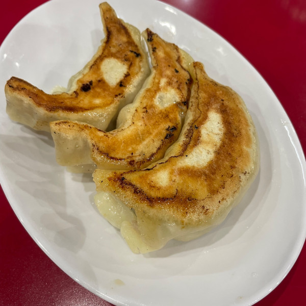 「ぎょうざ（3ケ）320円」@一品香 駒生店の写真