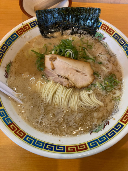 「朝ラーメン」@博多長浜らーめん 福ちゃんの写真