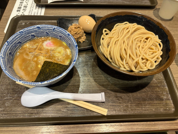 「得製つけ麺」@久臨 ダイバーシティ東京プラザ店の写真