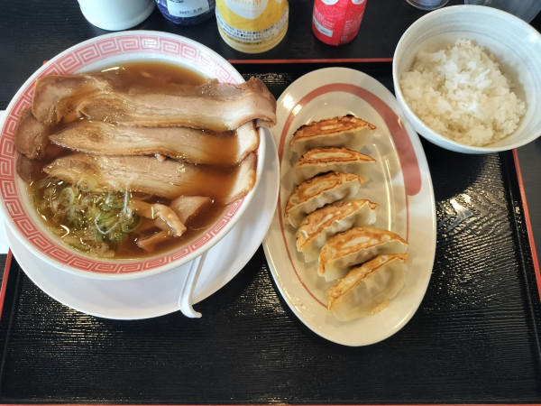 「プレミアムセット（醤油）」@幸楽苑 鳩ヶ谷里店の写真