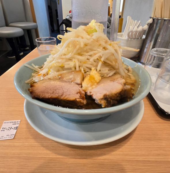 「エビースター大麺（1,300円）」@らぁめん大山 アトレ川崎店の写真