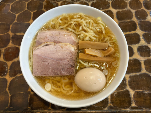 「手揉み中華そば＋味玉」@つけめん・らーめん活龍 本店の写真