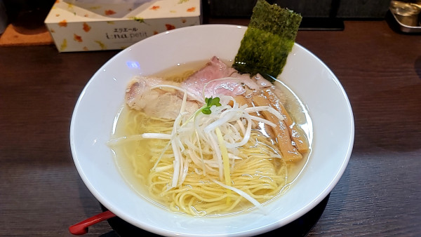 「鶏そば塩」@鶏SOBA 心の写真