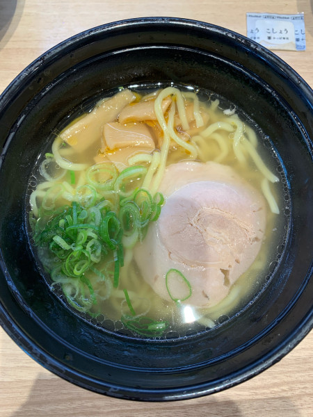 「鯛スープの塩ラーメン」@かっぱ寿司 流山店の写真
