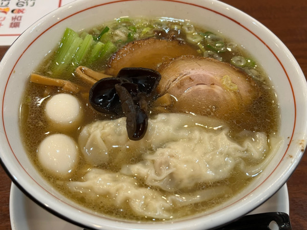 「黒豚チャー入り雲吞麺」@WITH「麺、道有楽」の写真