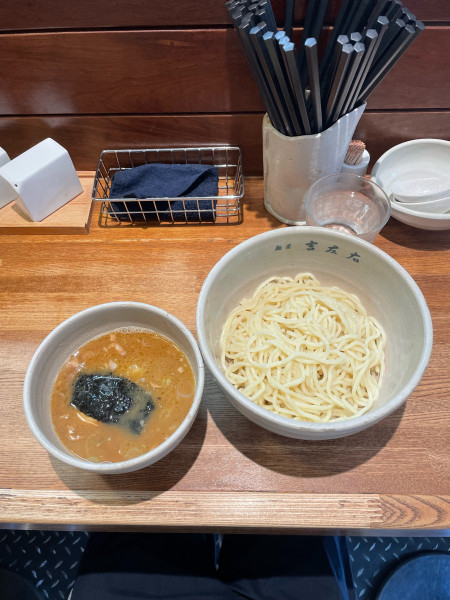「味玉つけ麺」@麺屋吉左右の写真