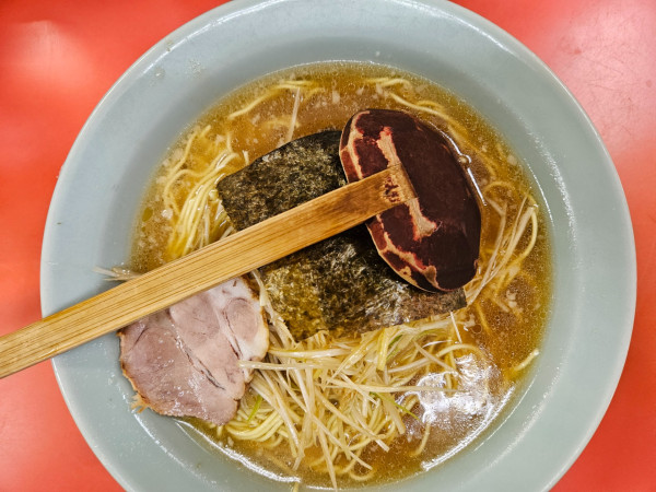 「ネギラーメン」@ラーメンショップ 川崎水沢店の写真