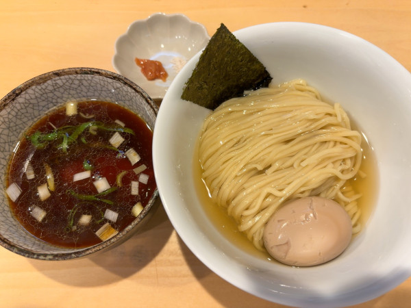「鰹昆布水つけ麺 (醤油)」@麺庭 つむぎの写真