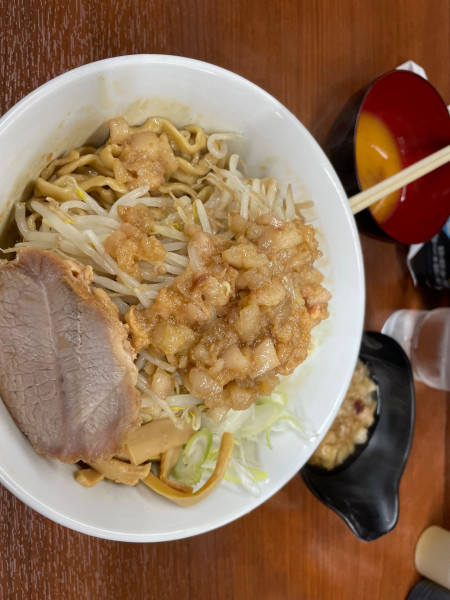 「すき焼きあぶらそば中」@どでん 西川口店の写真