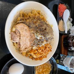 ブラック油そば