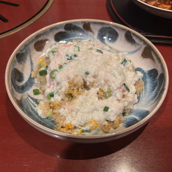 「カニ身入りあんかけチャーハン」@ライオン飯店の写真