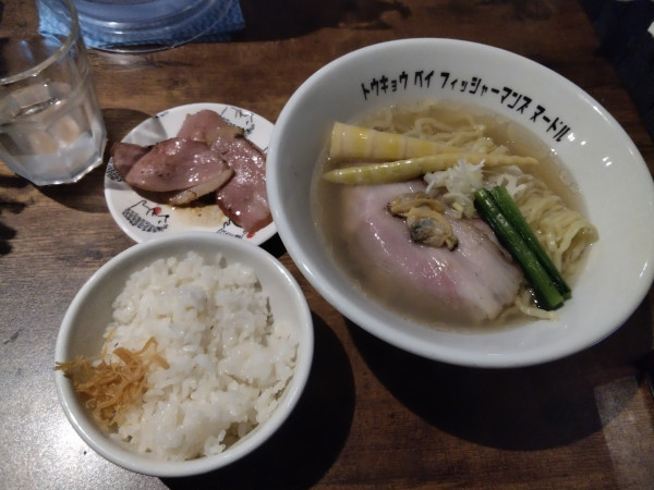 「潮らぁ麺 1000円」@Tokyo Bay Fisherman’s Noodle 茅ヶ崎店の写真