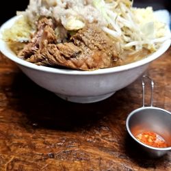 豚魚らーめん（野菜マシ）おまかせTP