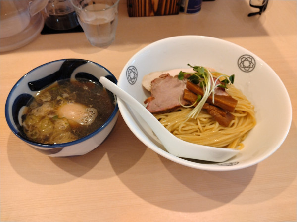 「味玉つけ麺(並200g)¥1350-」@TOKYO RAMEN とうかの写真