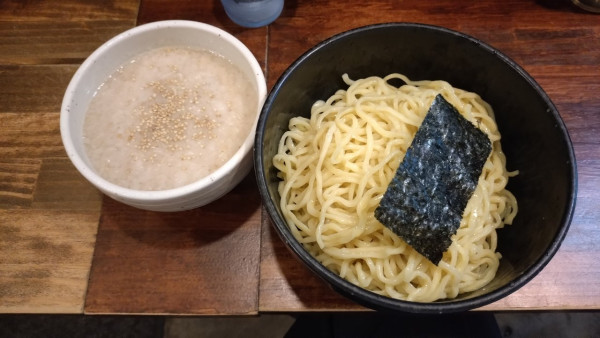 「しおつけめん(大盛・1100円)」@らーめん くまくらの写真
