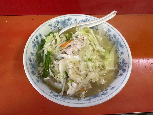 「タンメン450円」@中華料理 松喜屋の写真