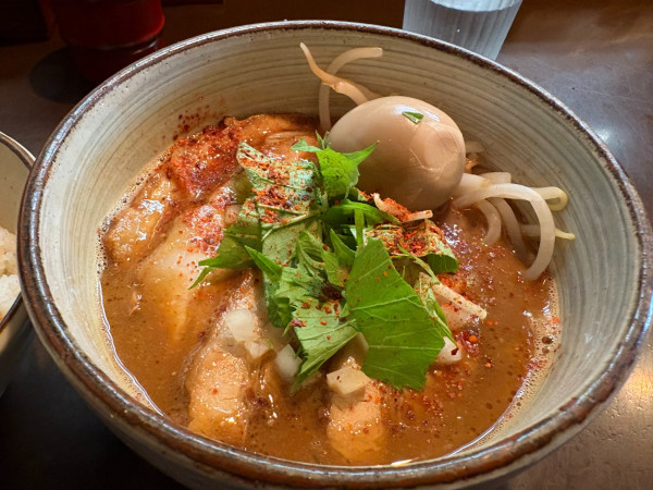 「辛みそらーめん」@麺処 と市の写真