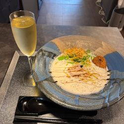 蟹の白湯ラーメン