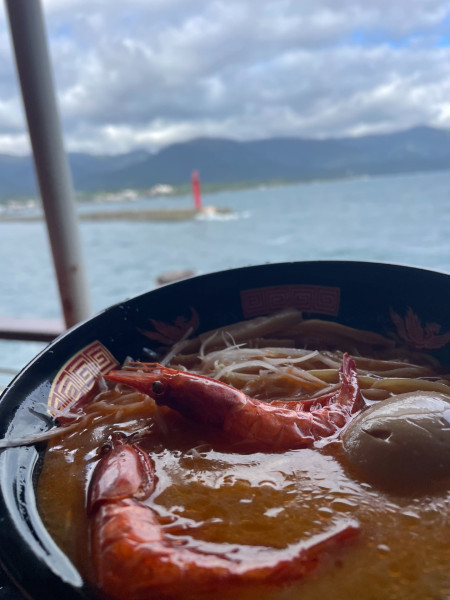 「海老そば（味玉）：1210円」@麺処ときわの写真